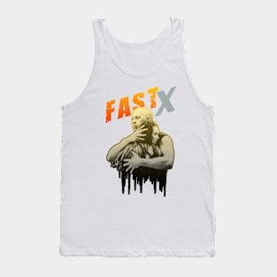 FAST X vin diesel fan works graphic design by ironpalette ( Fast 10 ) Tank Top